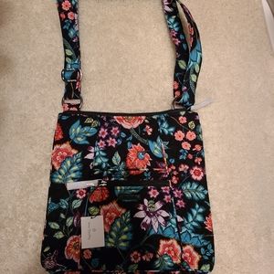 Very Bradley Vines Floral Hipster Crossbody